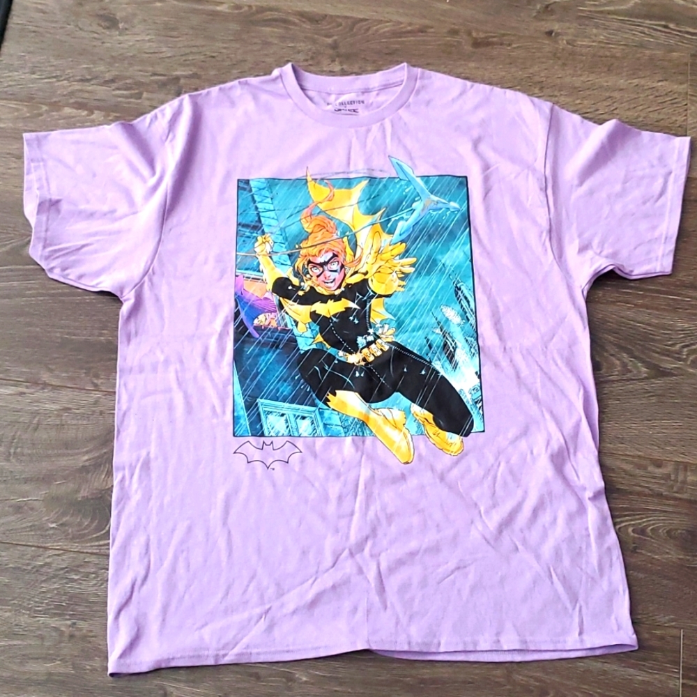 🦇 Brand New DC Comics JIMLEE Collection Batgirl XL Tshirt - Lilac 💜